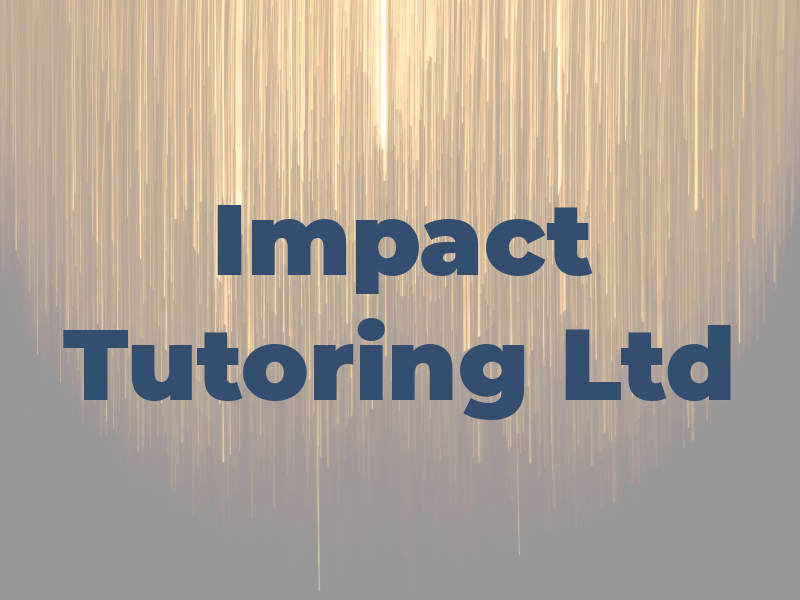 Impact Tutoring Ltd