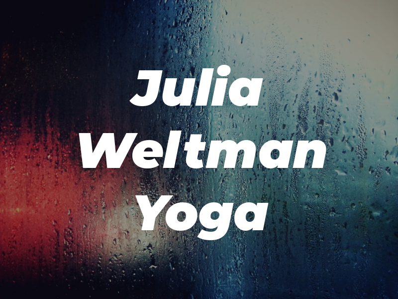 Julia Weltman Yoga