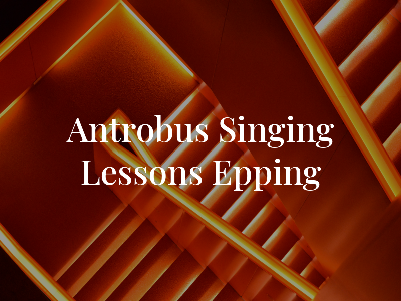 Jan Antrobus Singing Lessons Epping