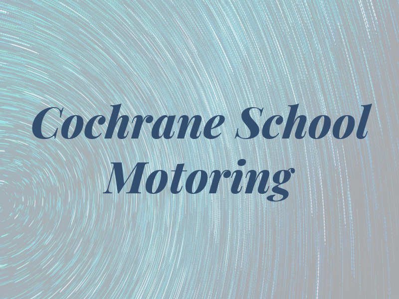 Jim Cochrane School of Motoring