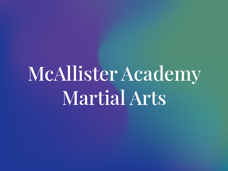 Jim McAllister Academy of Martial Arts
