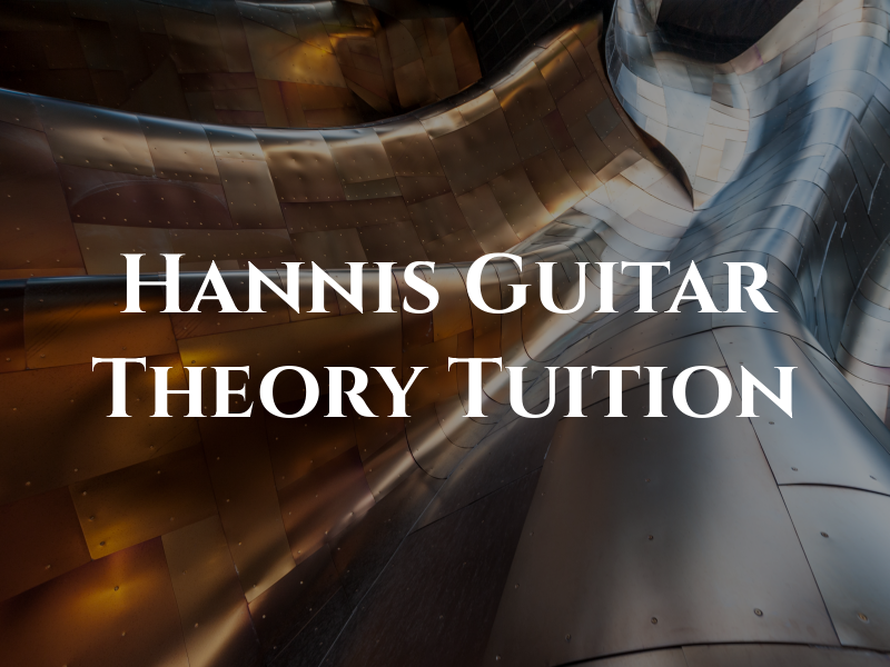 Joe Hannis Guitar & Theory Tuition