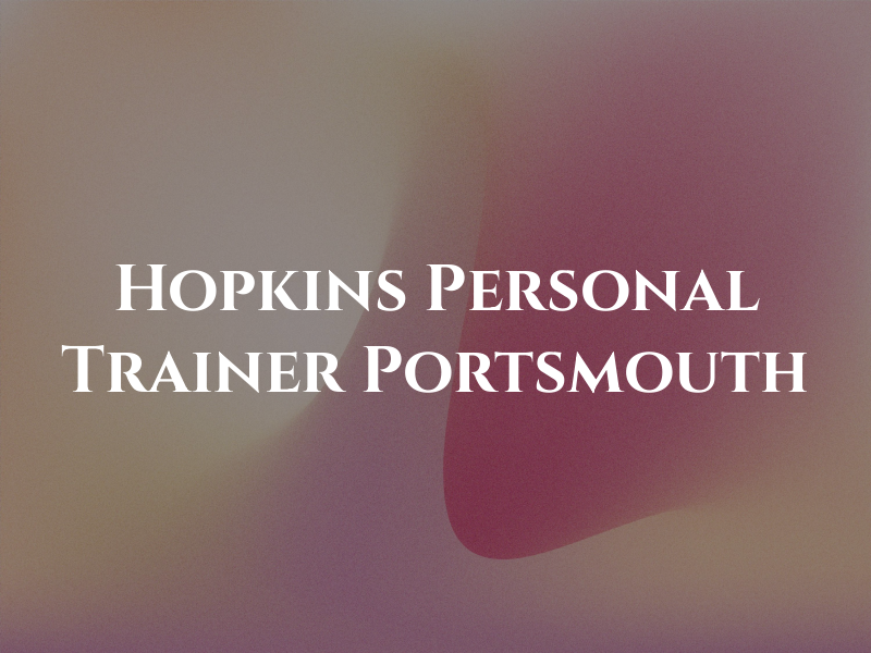 Joe Hopkins Personal Trainer Portsmouth