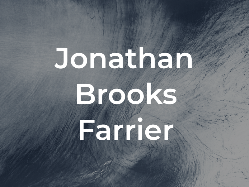 Jonathan Brooks Farrier