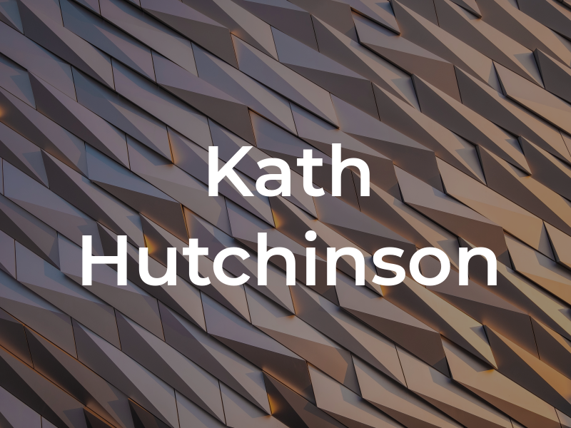 Kath Hutchinson