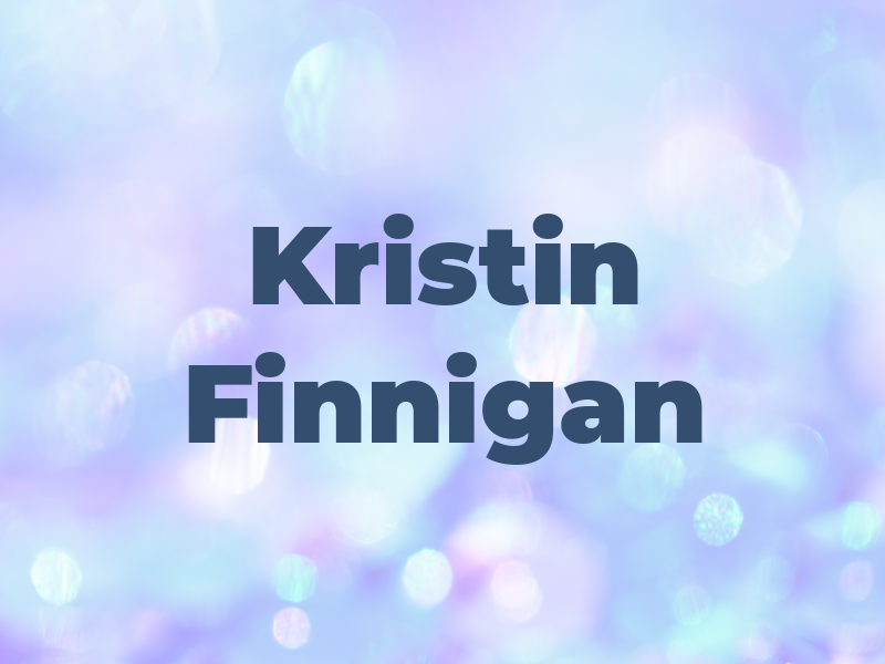 Kristin Finnigan