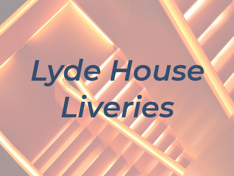 Lyde House Liveries