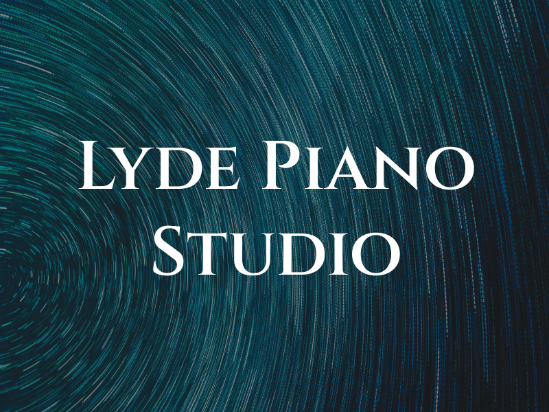 Lyde Piano Studio