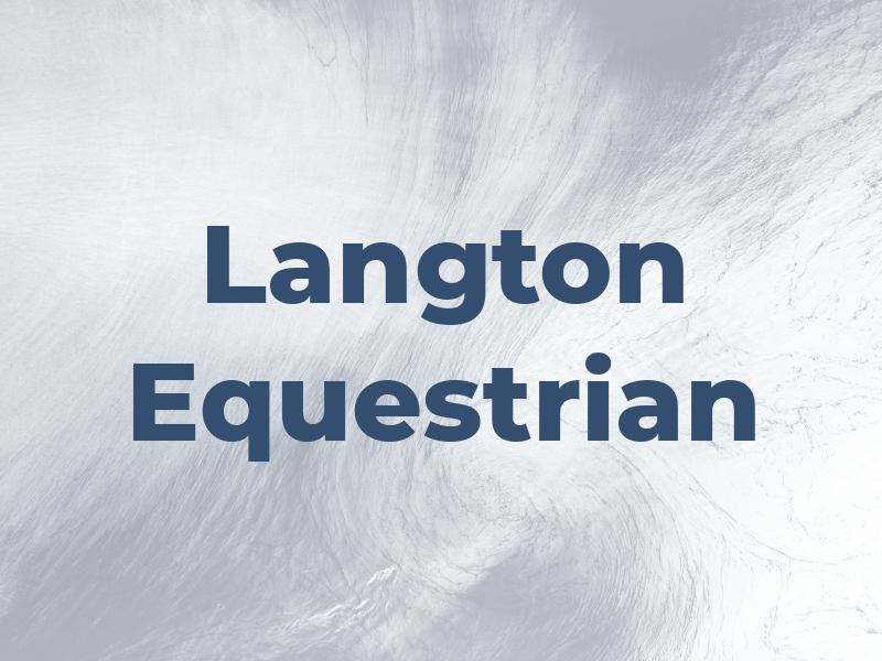Langton Equestrian