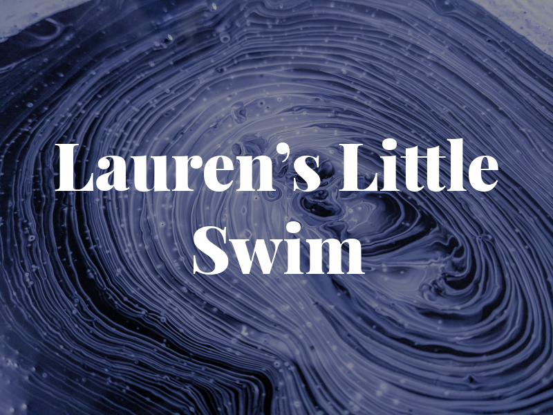 Lauren's Little Big Swim