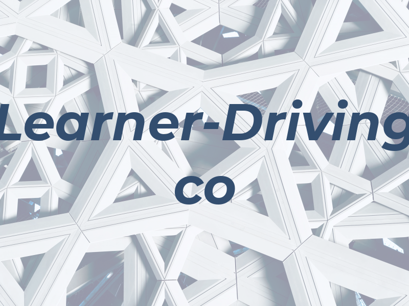 Learner-Driving co