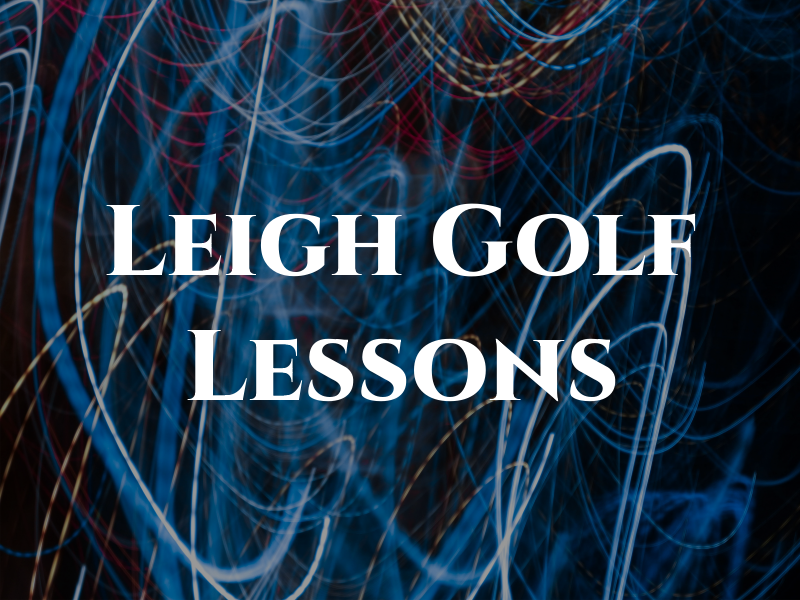 Leigh on Sea Golf Lessons