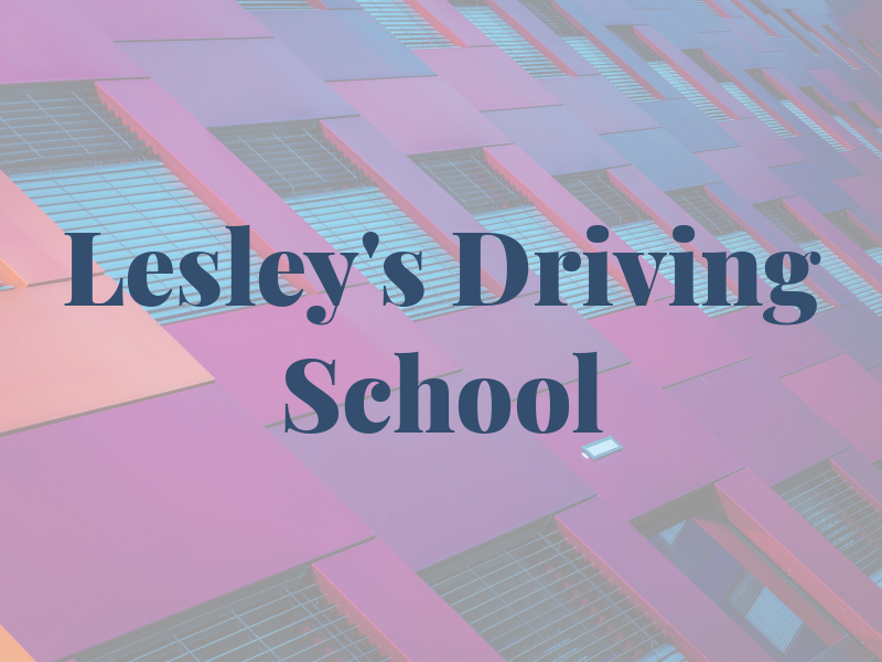 Lesley's Driving School