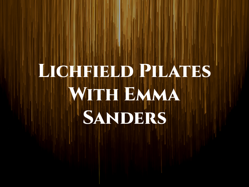 Lichfield Pilates With Emma Sanders
