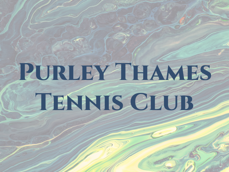 Purley On Thames Tennis Club