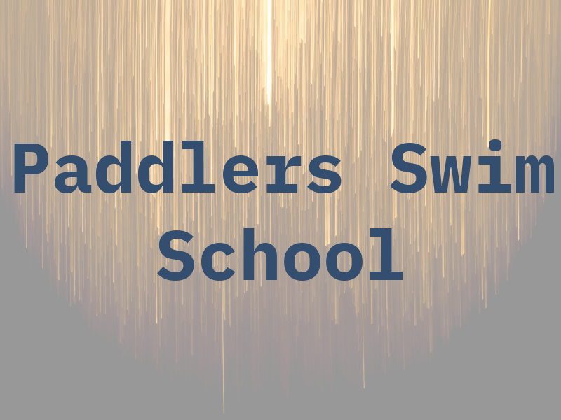 Paddlers Swim School