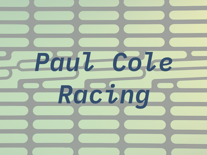 Paul Cole Racing