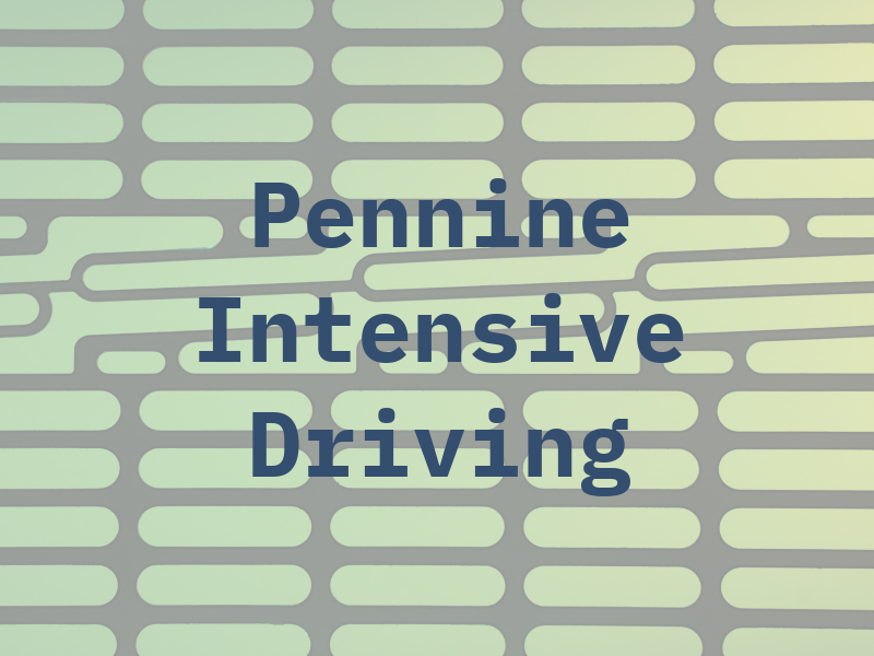Pennine Intensive Driving