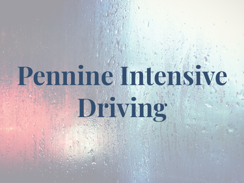 Pennine Intensive Driving