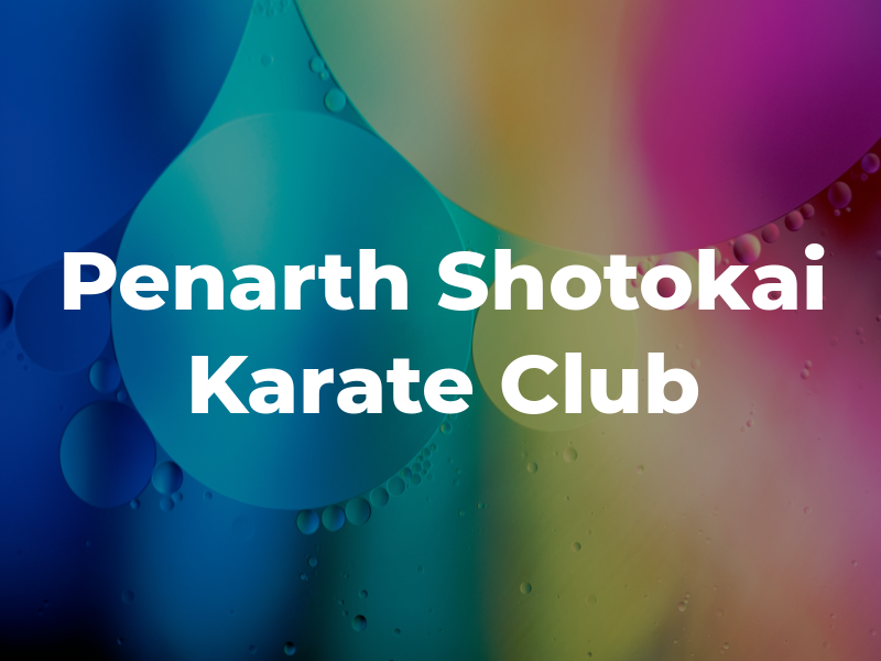 Penarth Shotokai Karate Club