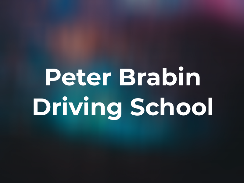 Peter Brabin Driving School