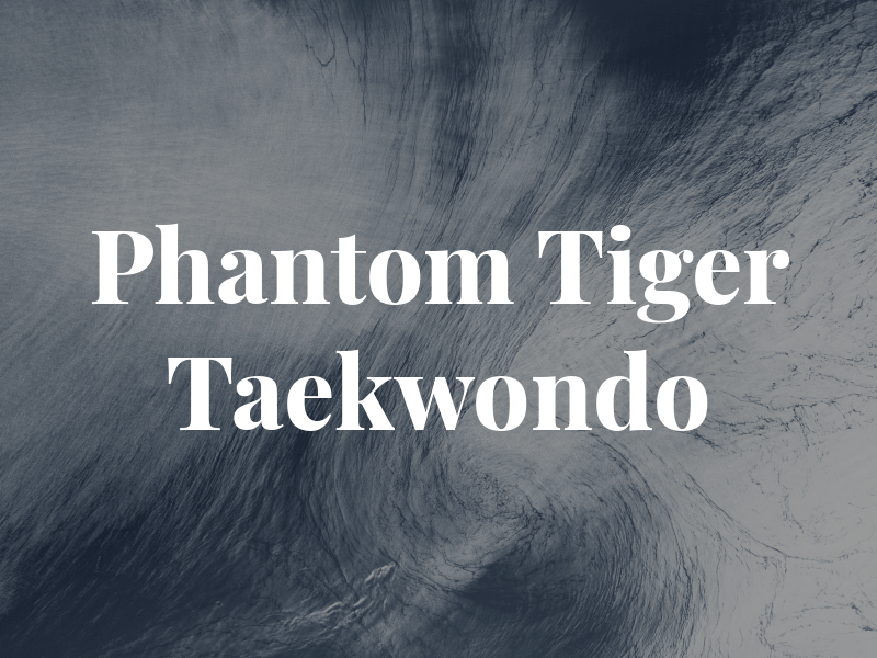 Phantom Tiger Taekwondo