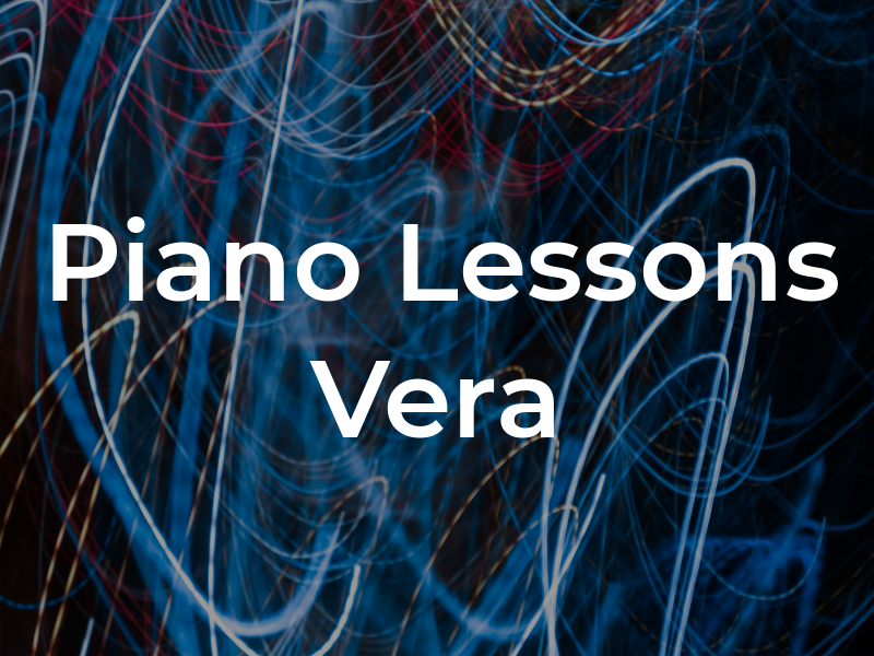 Piano Lessons by Vera