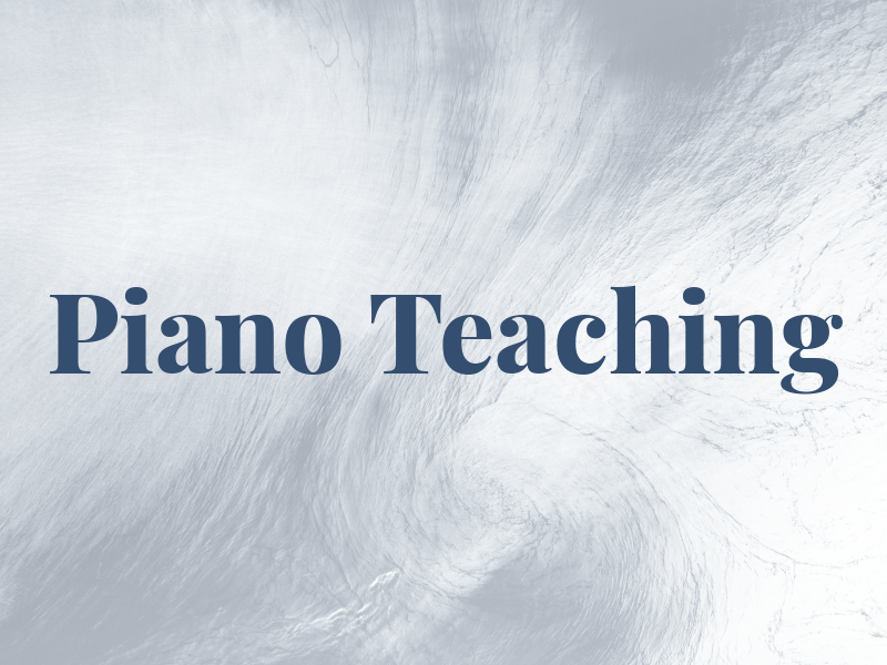 Piano Teaching