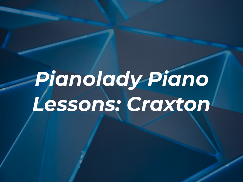 Pianolady Piano Lessons: Sue Craxton