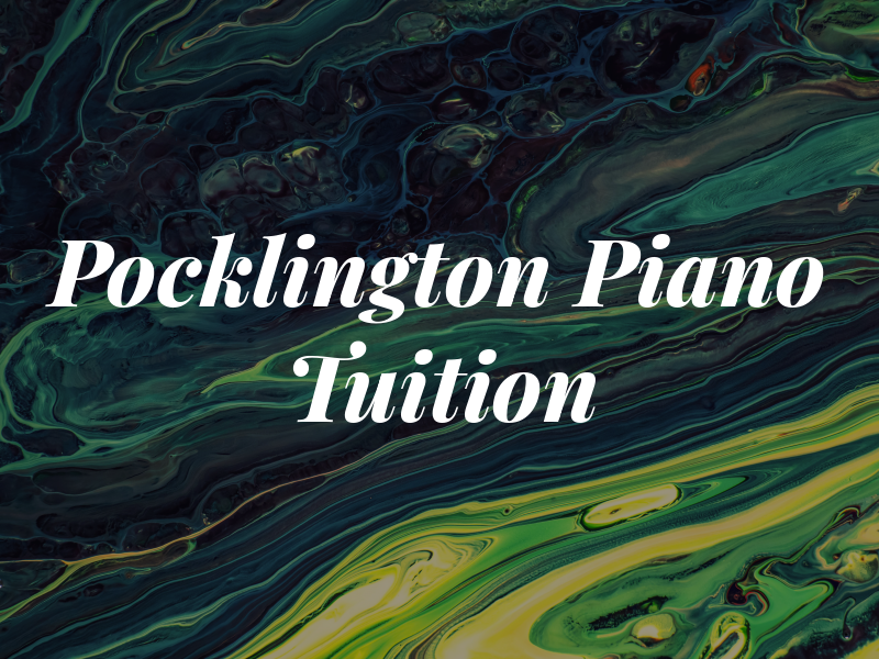 Pocklington Piano Tuition