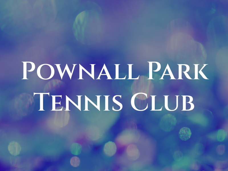 Pownall Park Tennis Club