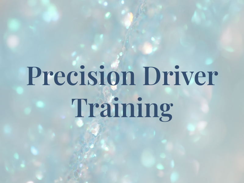 Precision Driver Training