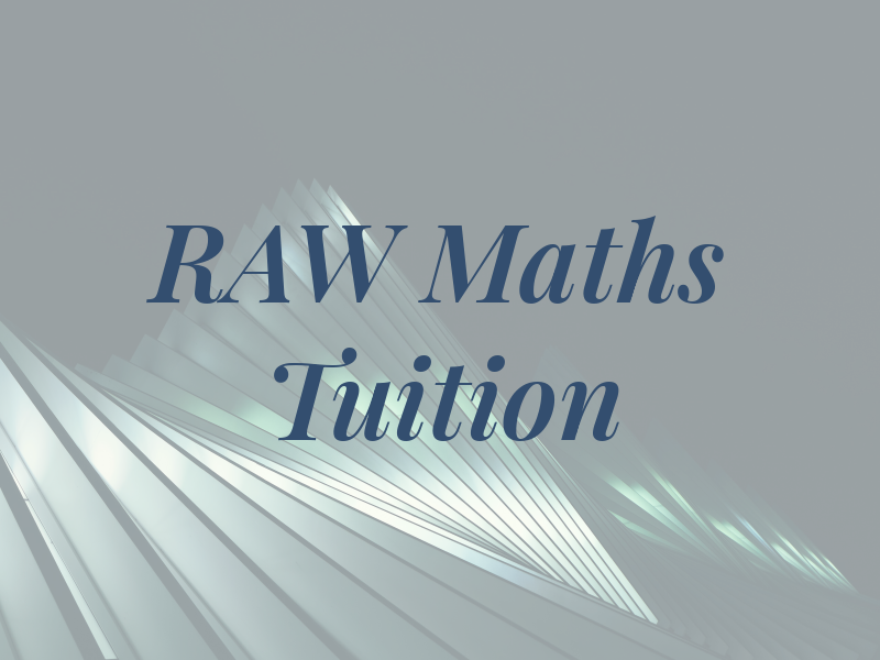 RAW Maths Tuition