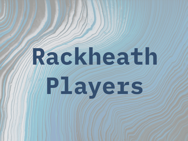 Rackheath Players