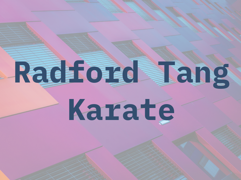 Radford Tang Soo Do Karate