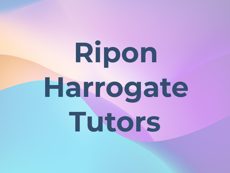 Ripon & Harrogate Tutors