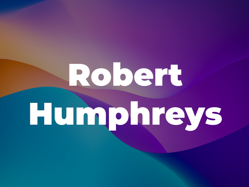 Robert Humphreys
