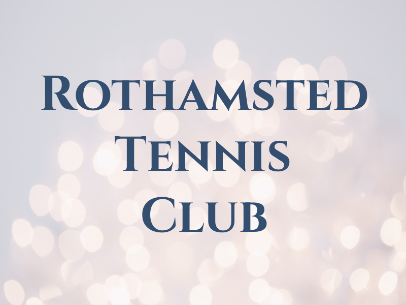Rothamsted Tennis Club