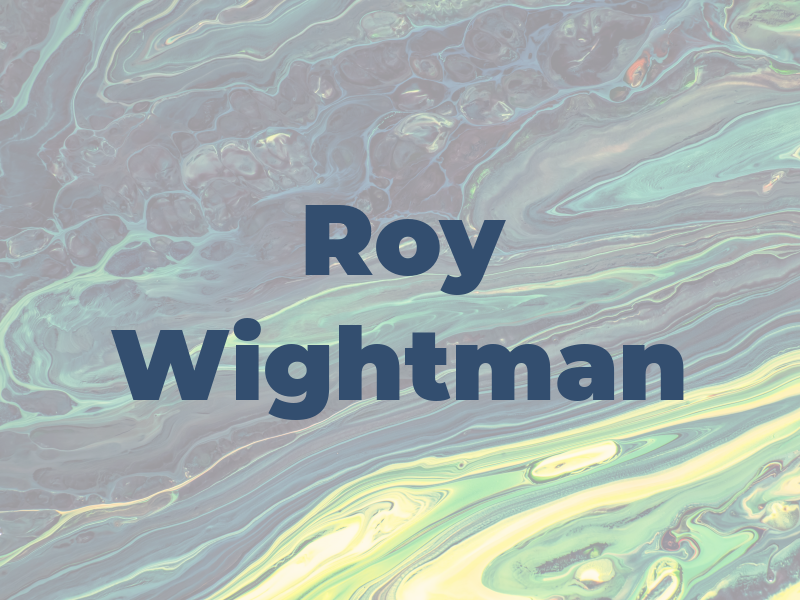 Roy Wightman