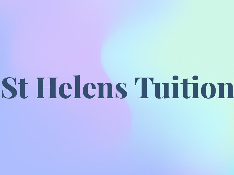 St Helens Tuition