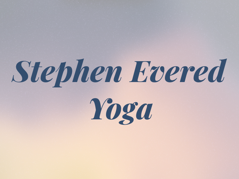 Stephen Evered Yoga