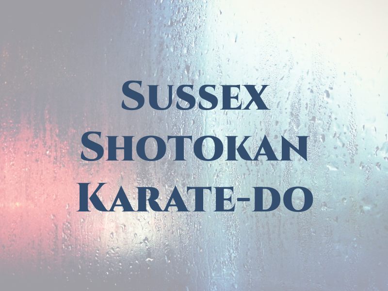 Sussex Shotokan Karate-do