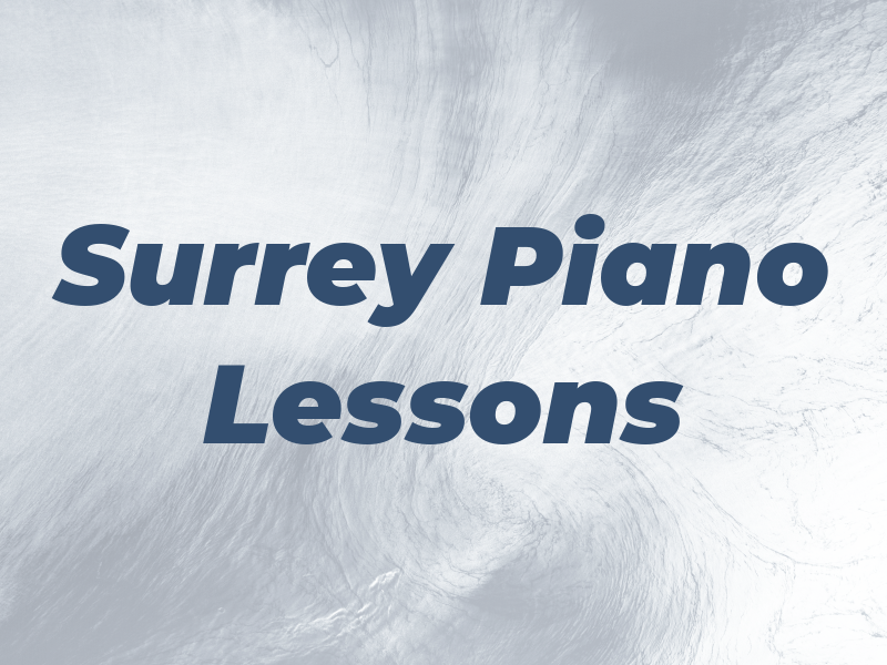 Surrey Piano Lessons