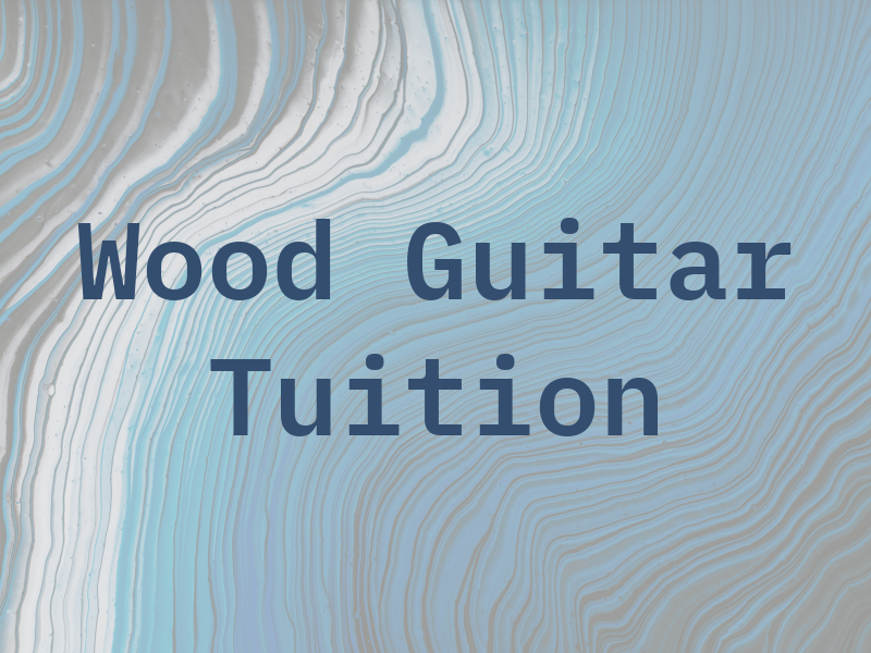 Syd Wood Guitar Tuition