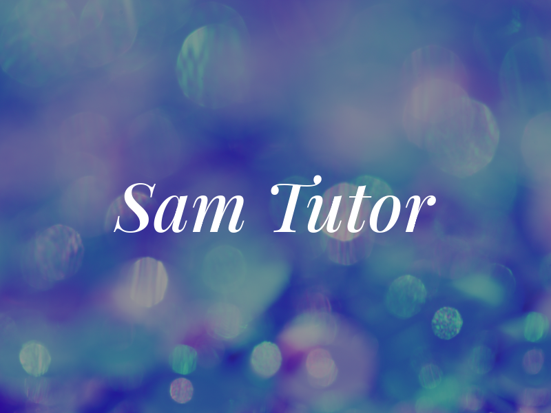 Sam Tutor