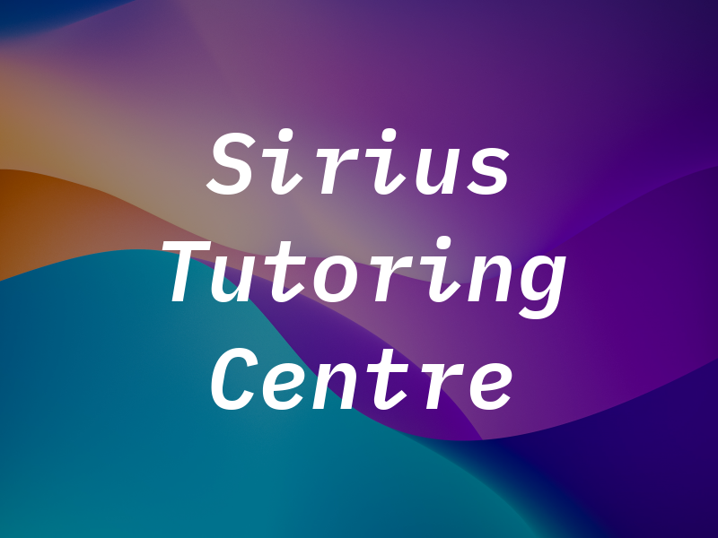 Sirius Tutoring Centre