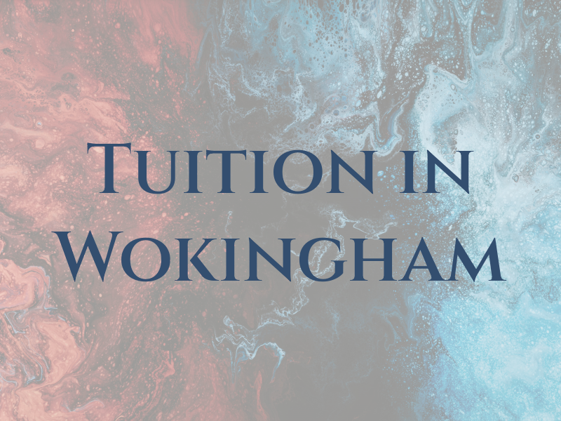 Tuition in Wokingham