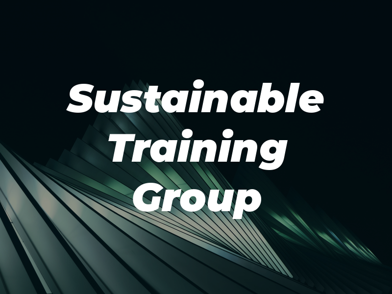 The Sustainable Training Group