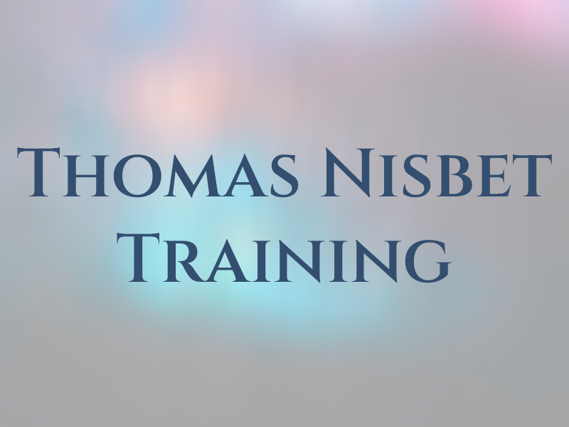 Thomas Nisbet Training