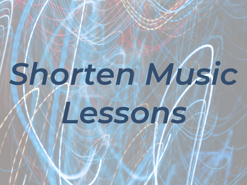Tim Shorten Music Lessons